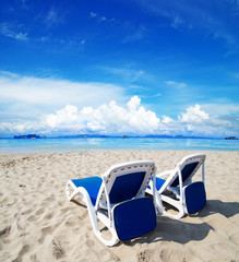 beach and tropical sea