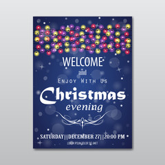 Christmas evening poster