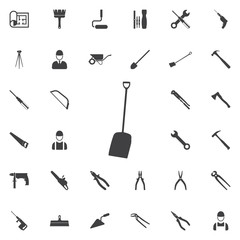 shovel icon. Construction icons universal set for web and mobile
