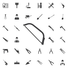 saw icon. Construction icons universal set for web and mobile