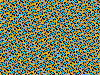 Abstract fractal background computer-generated image