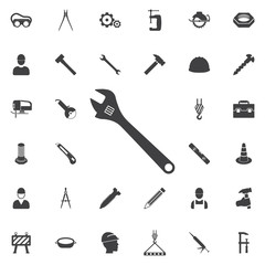 wrench icon. Construction icons universal set for web and mobile