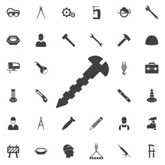 Fototapeta premium Screw icon. Construction icons universal set for web and mobile
