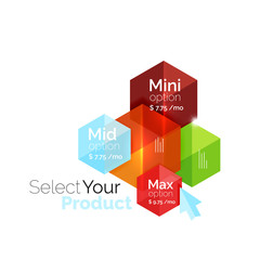 Fototapeta premium Option select template