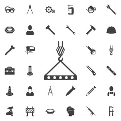 Fototapeta premium Hook icon. Construction icons universal set for web and mobile