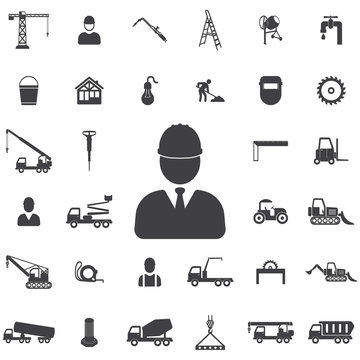 architect Icon. Construction icons universal set for web and mobile