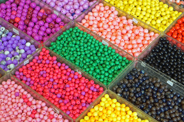 Plastic beads