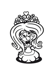 Loch, monster, monster, girl, sexy, queen, princess, queen, crown, cute, cute, face, cute, face, comic, cartoon, design, cool, crazy, silly, silly, comical