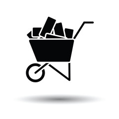Icon of construction cart