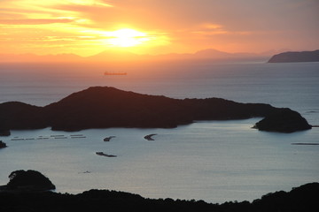 九十九島(展海峰より)
