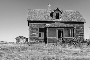 Obraz premium abandoned home