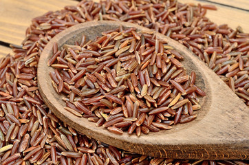 rice on table