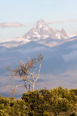 Mountain in Africa, Mount Kenya.