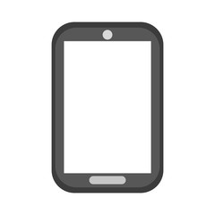 Smartphone icon. Device gadget technology and electronic theme. Isolated design. Vector illustration