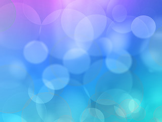 Colorful abstract background with circles of light