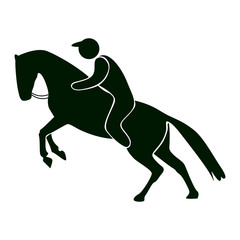 Horse race. icon