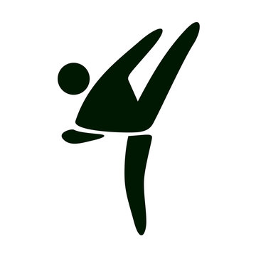 Karate Kick Icon