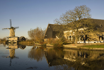 Obraz premium Windmill the Vriendschap