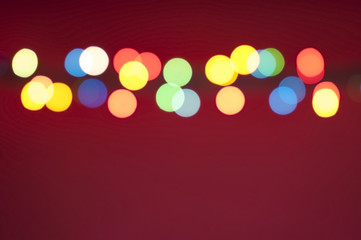 Bokeh lights background. Abstract multicolored blur light.