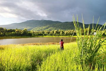  Rainny season in chiangmai , Thailand