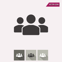 Obraz premium People - vector icon.