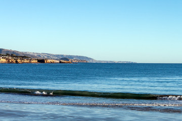 Corona Del Mar beach, Newport Beach California coastline