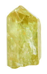 Yellow Apatite (Golden Apatite) crystal
