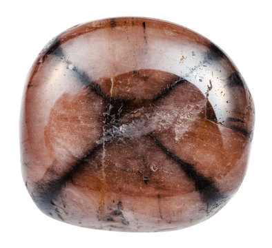 pebble of Chiastolite (Andalusite) stone