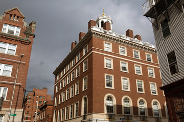 Cambrige street in Massachusetts