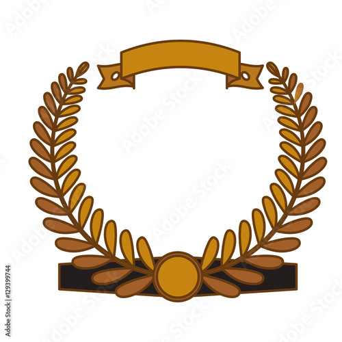  olive Branch Emblem Icon Image Vector Illustration Design Stock 