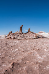 The Three Marys in Valley of the Moon, Atacama Desert - Chile, Latin America