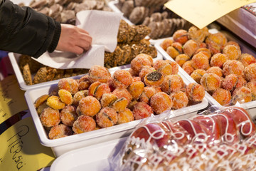 Christmas cake sweets specialties