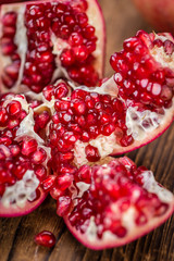 Pomegranate (selective focus)