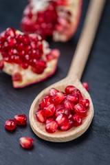 Pomegranate (selective focus)