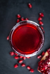 Homemade Pomegranate juice