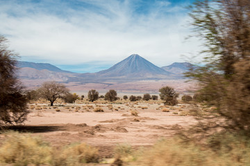 Licancabur volcano, Atacama desert, Chile