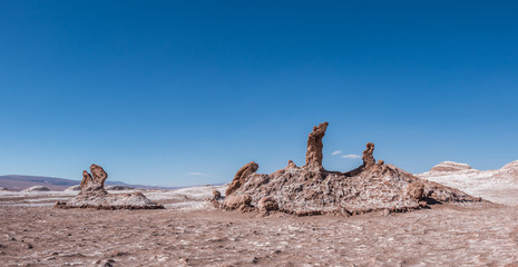 The Three Marys in Valley of the Moon, Atacama Desert Chile