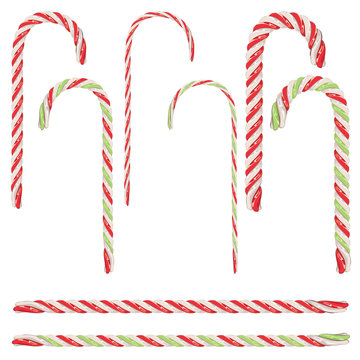 Candy Canes Set