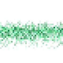 Green color square mosaic vector background