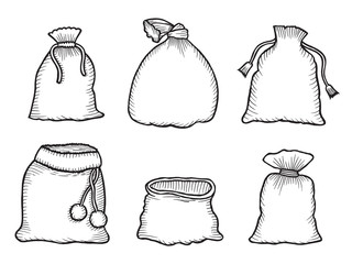 Santa Claus bags