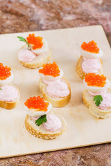 tasty canape