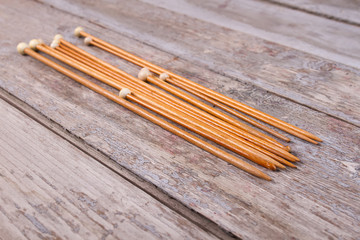 Collection for knitting.