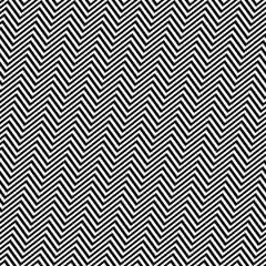 Black white angular seamless zig zag line pattern