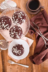 Chocolate muffin.