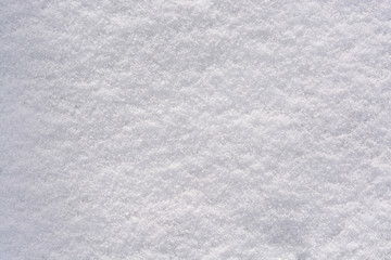 Fresh white and fluffy snow background