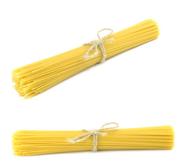 Spaghetti tied
