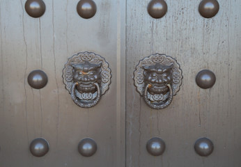 chinese Lion-type door knocker