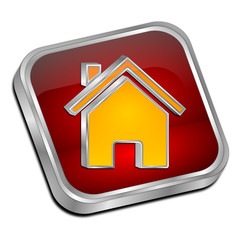 Home Button - 3D illustration