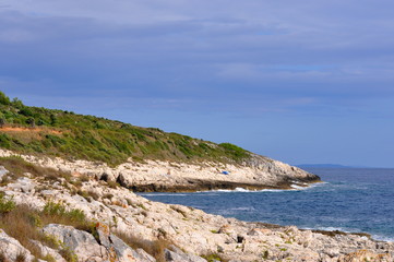 Fototapeta na wymiar coast in croatia