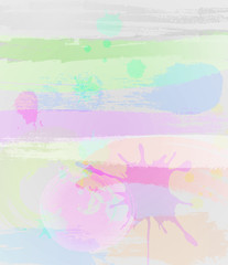 Abstract colorful grunge background. Vector